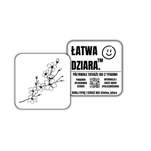 Kwiaty wiśni - ŁatwaDziara™