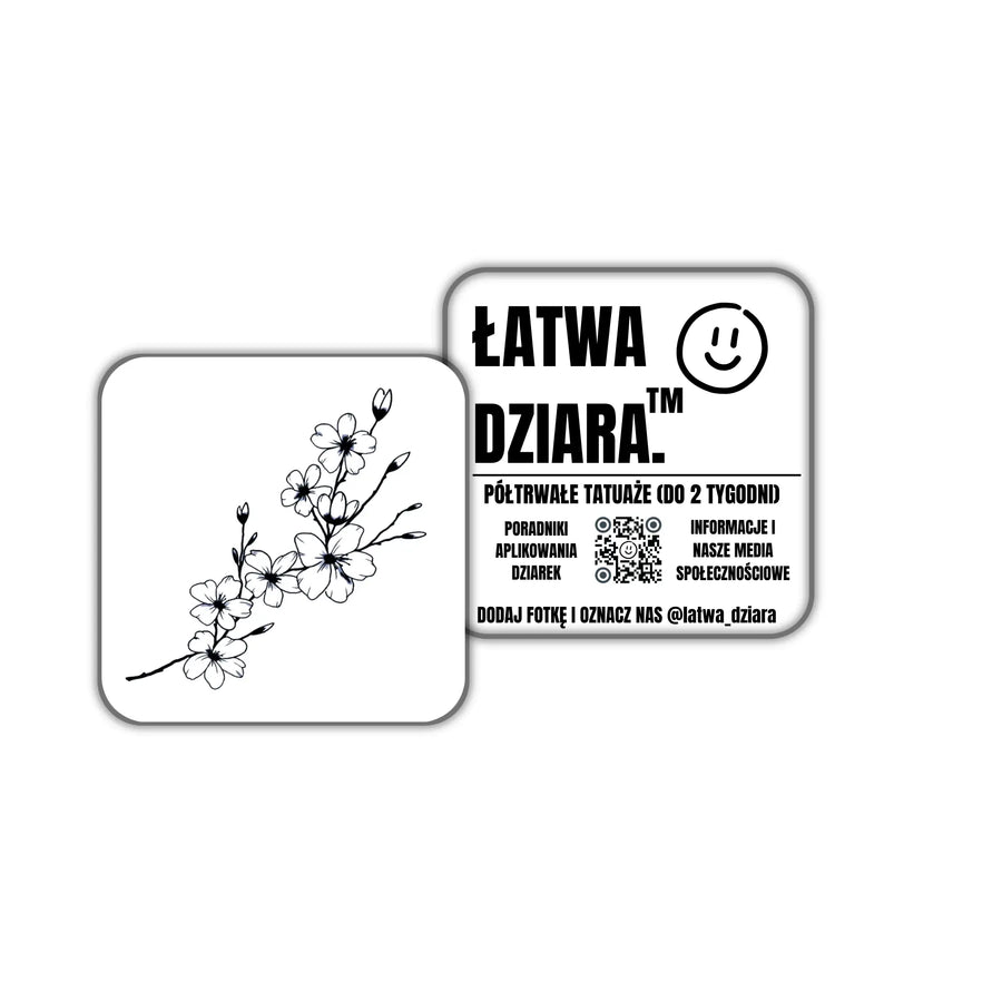 Kwiaty wiśni - ŁatwaDziara™