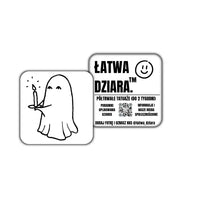 Duch ze Świeczką - ŁatwaDziara™