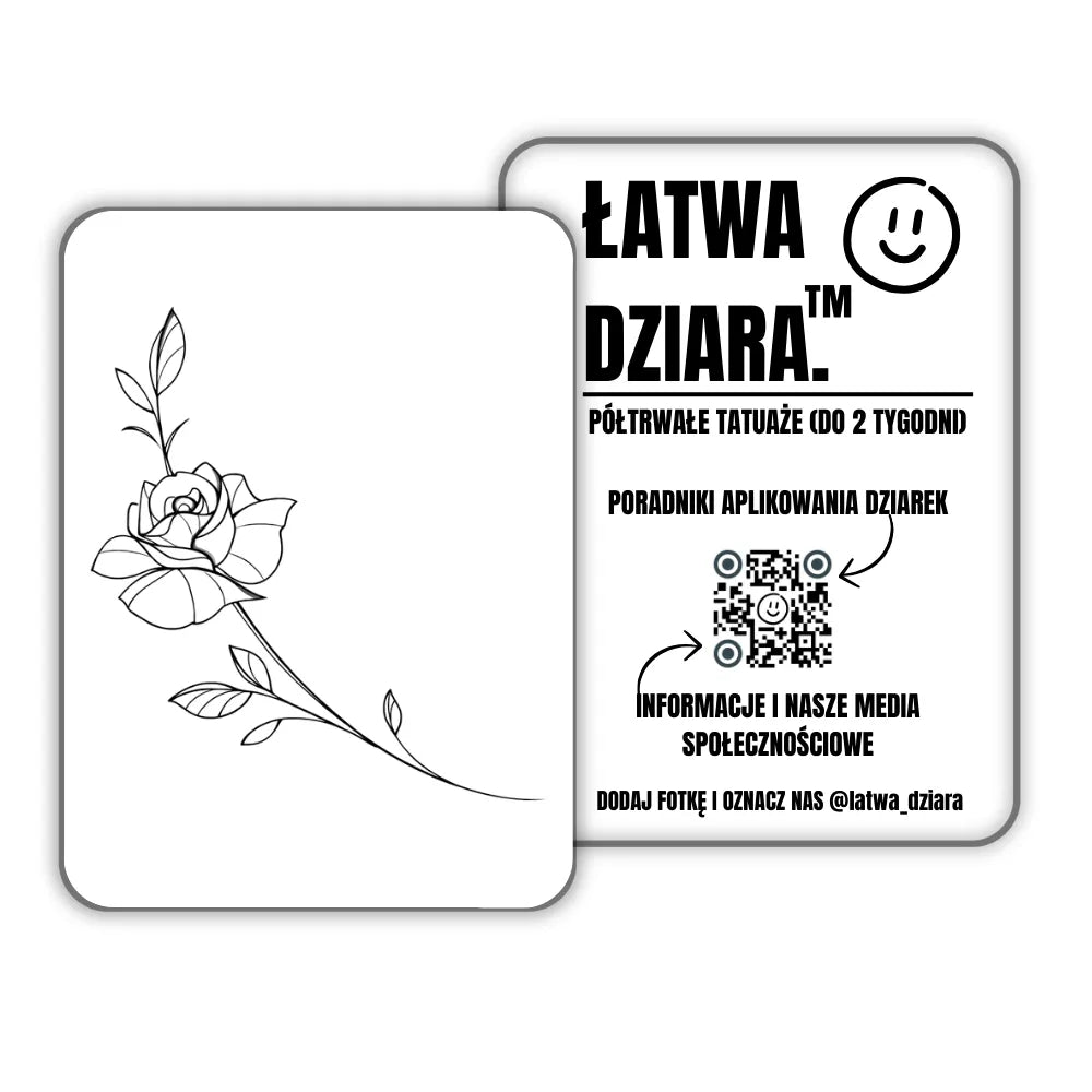 Cicha róża - ŁatwaDziara™