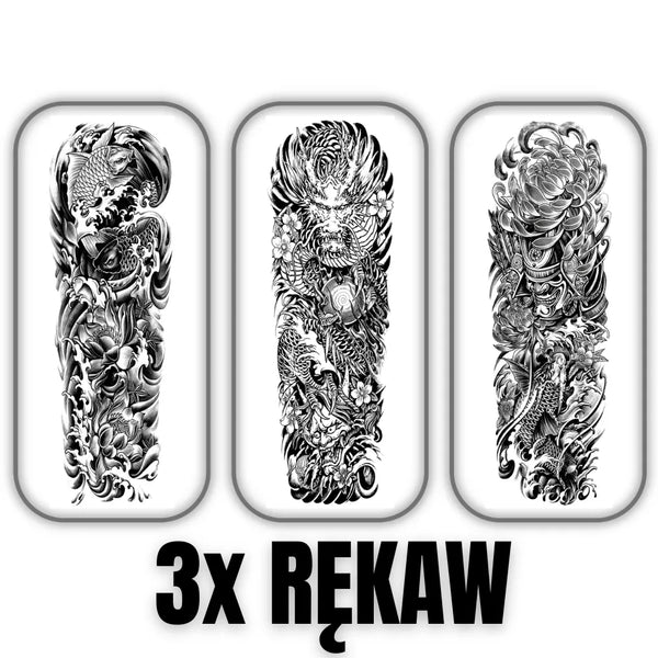 Zestaw 3 Rękawów - ŁatwaDziara™