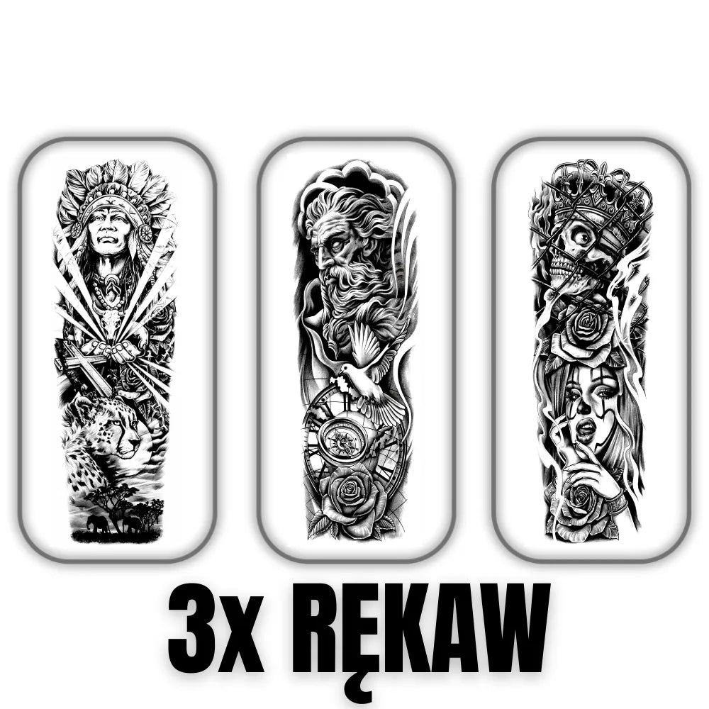 Zestaw 3x Rękaw - ŁatwaDziara™