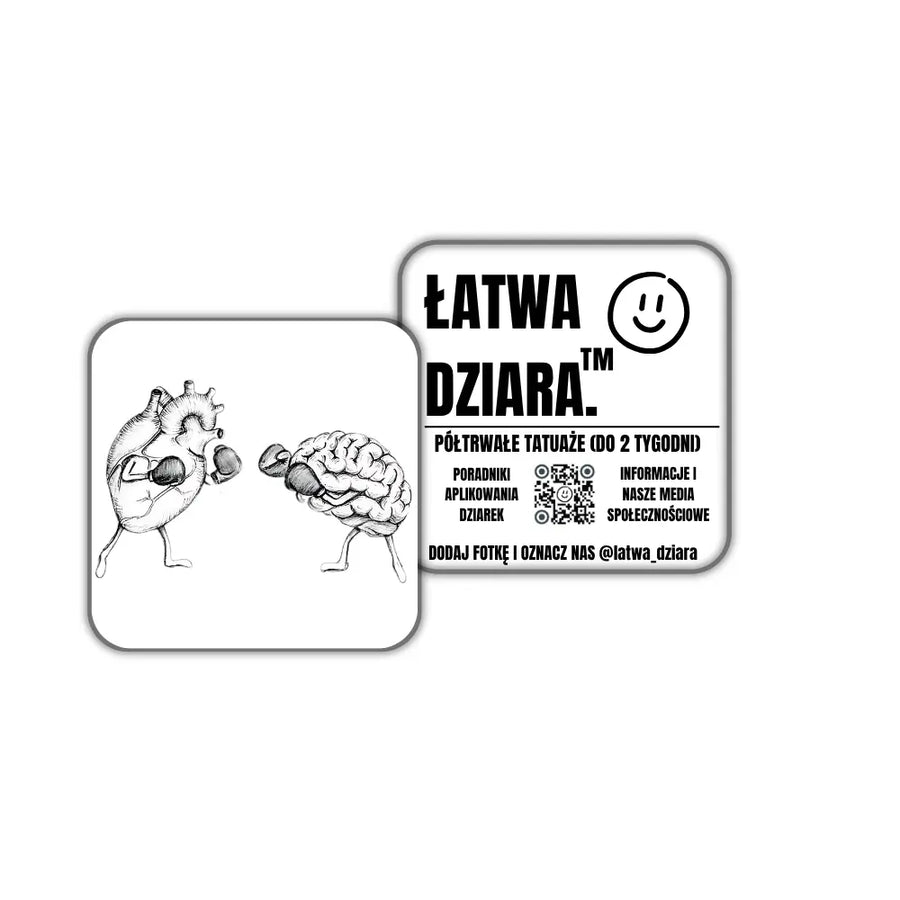 Serce vs Mózg - ŁatwaDziara™