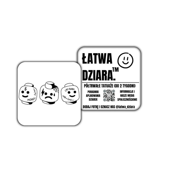 Klocki Emocji - ŁatwaDziara™