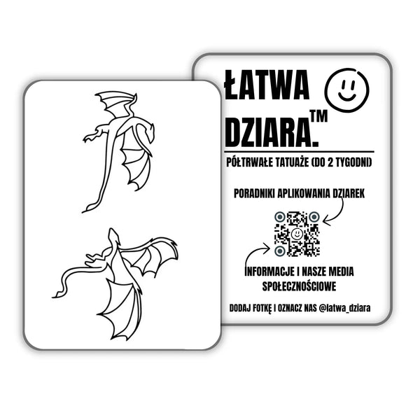 Smoczki Dwa - ŁatwaDziara™