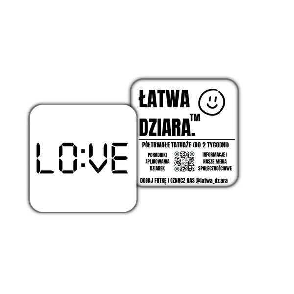Czas na Miłość - ŁatwaDziara™