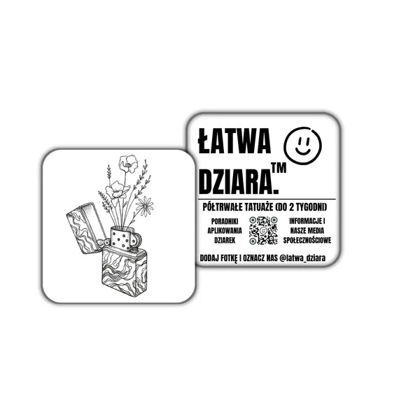 Kwiatowa Zapalniczka - ŁatwaDziara™