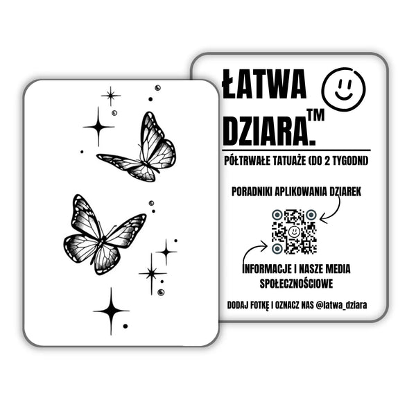 Motyl w Gwiazdkach - ŁatwaDziara™