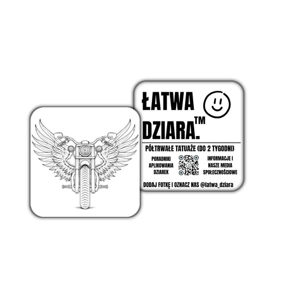 Skrzydlaty Motocykl - ŁatwaDziara™