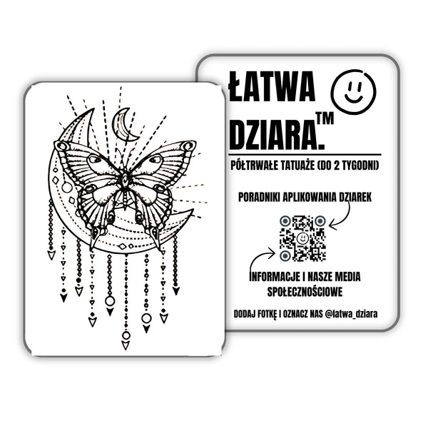 Księżycowy Motyl - ŁatwaDziara™