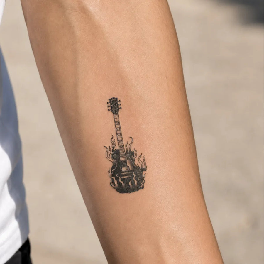 Gitara w Płomieniach
