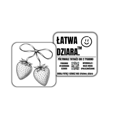 Truskawkowa Kokardka - ŁatwaDziara™