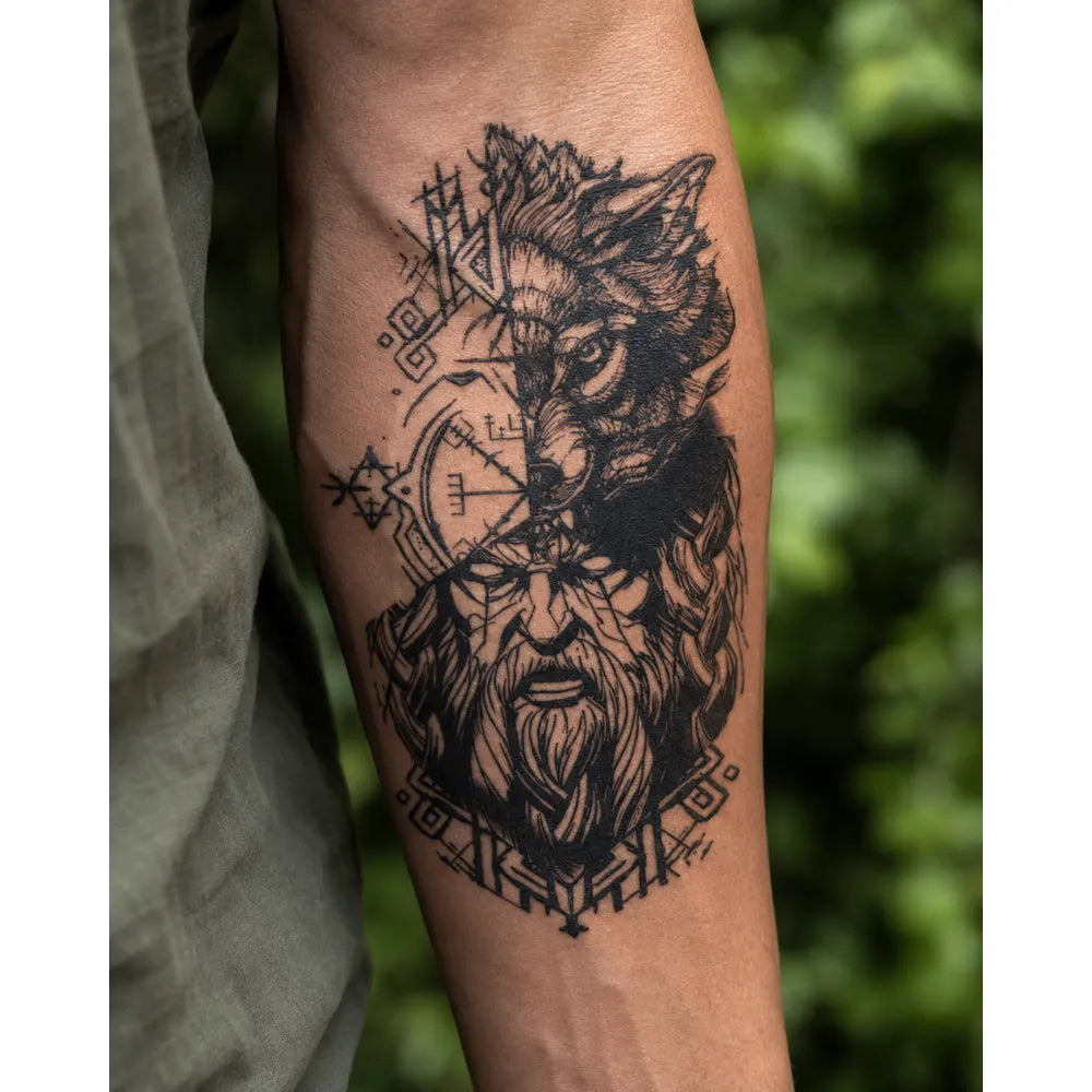 Wilk Viking Zegar