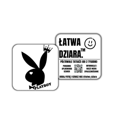 Króliczek z Koroną - ŁatwaDziara™