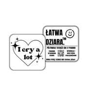 Dużo Płaczę - ŁatwaDziara™