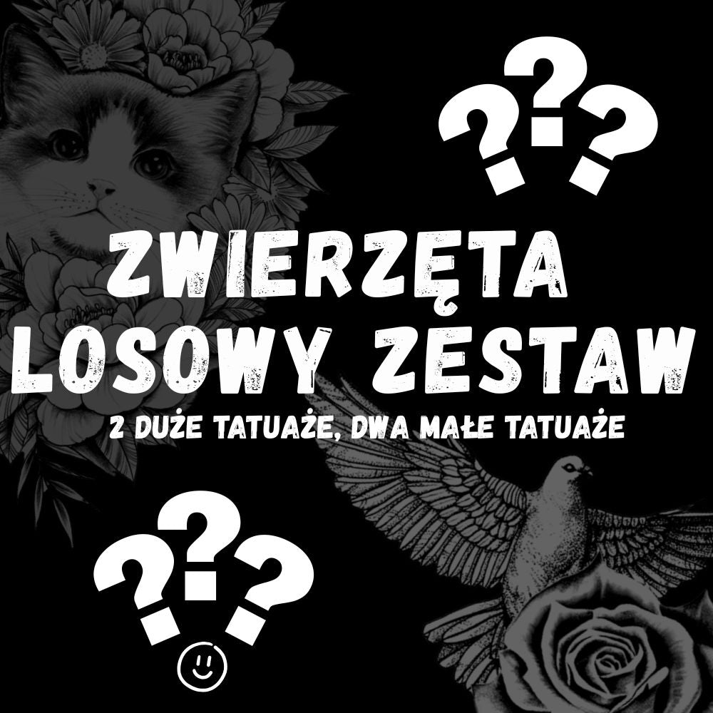 Zwierzęta Losowy Zestaw