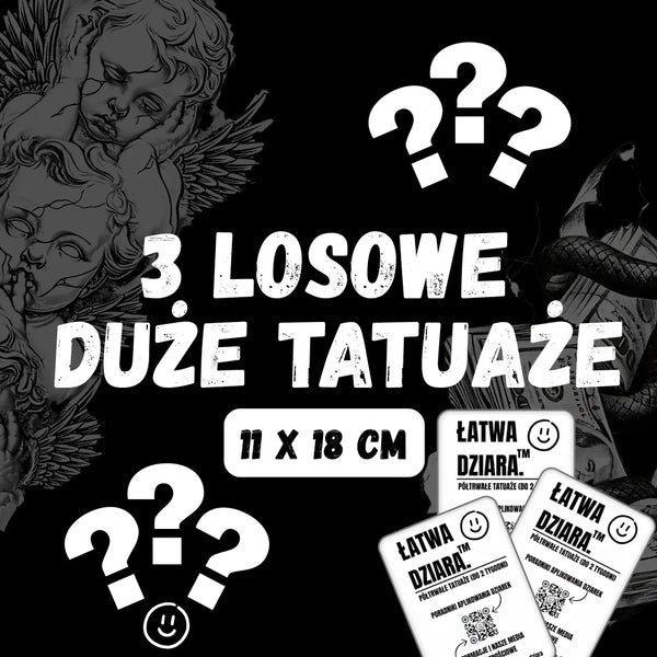 3 Losowe Duże - ŁatwaDziara™