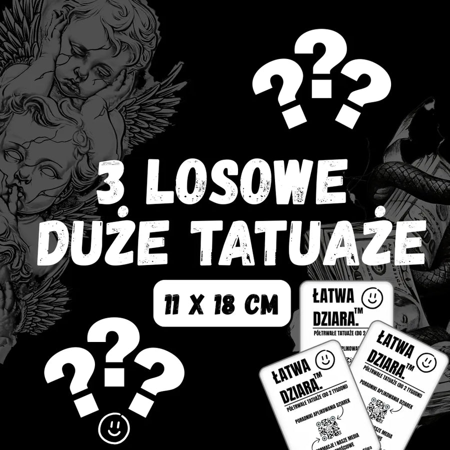3 Losowe Duże - ŁatwaDziara™