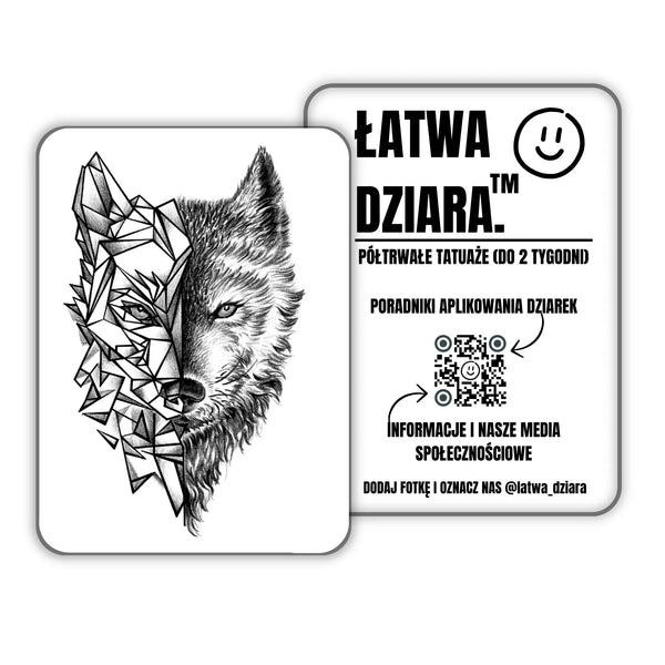 Wilk Geometryczny - ŁatwaDziara™