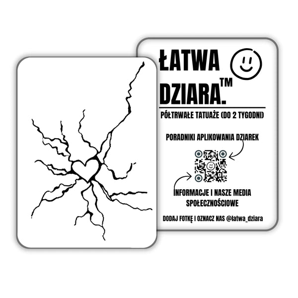 Pęknięte Serce - ŁatwaDziara™