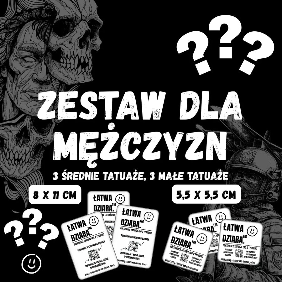 Losowy Zestaw Dla Mężczyzn - ŁatwaDziara™