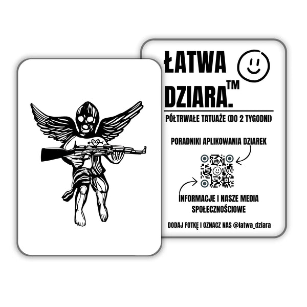 Anioł Wojownik - ŁatwaDziara™