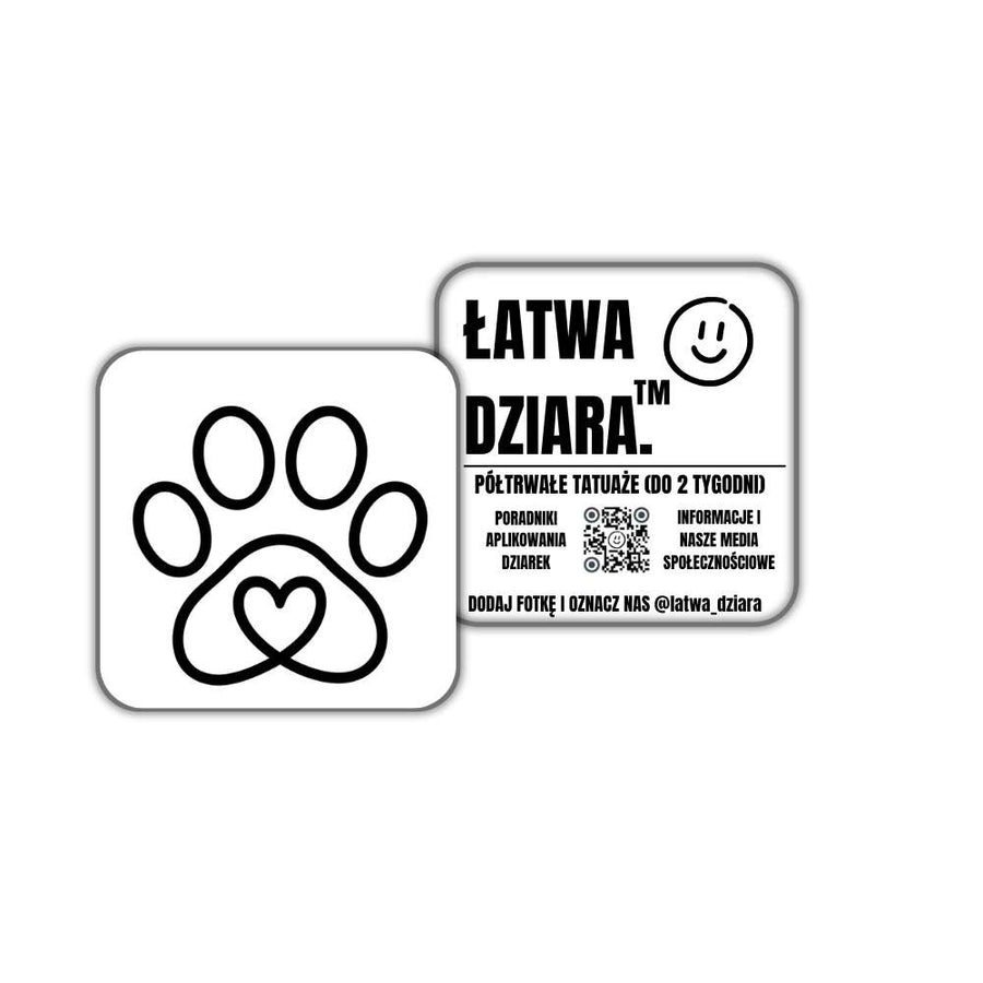 Łapka Miłości - ŁatwaDziara™