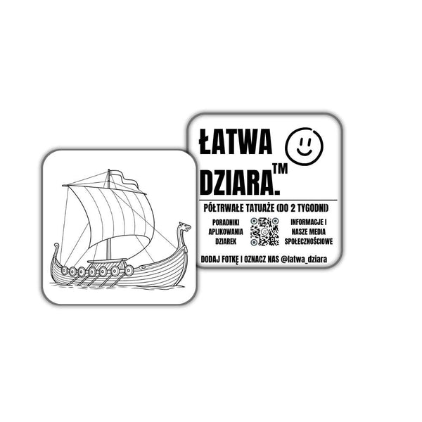 Statek Wikingów - ŁatwaDziara™