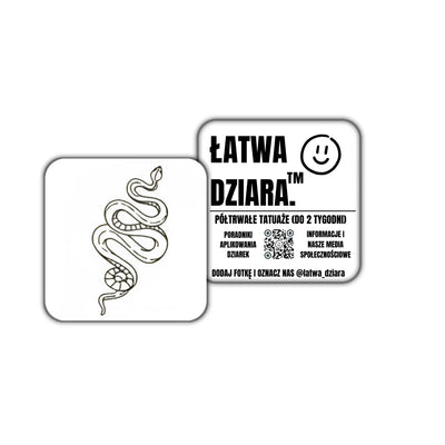 Zakręcony wąż - ŁatwaDziara™