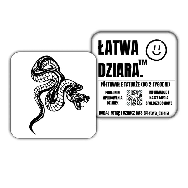 Agresywny Wąż - ŁatwaDziara™