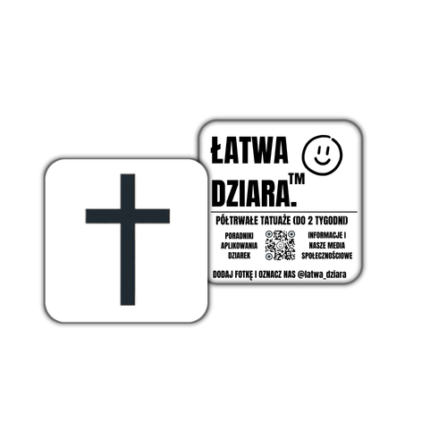 Krzyż Klasyczny - ŁatwaDziara™