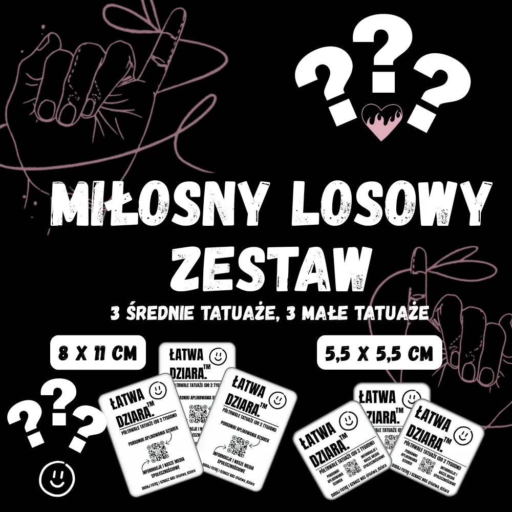 Miłosny Losowy Zestaw - ŁatwaDziara™