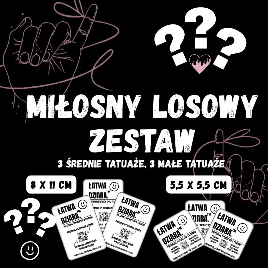 Miłosny Losowy Zestaw - ŁatwaDziara™