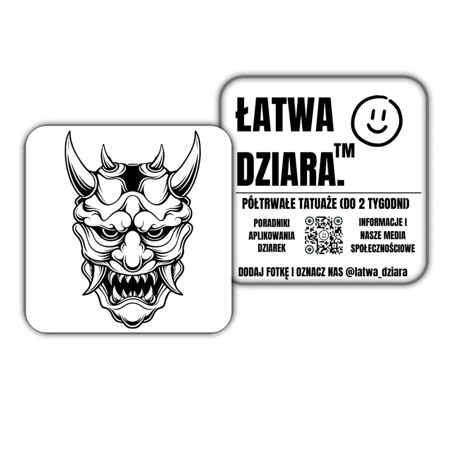 Demon maska - ŁatwaDziara™