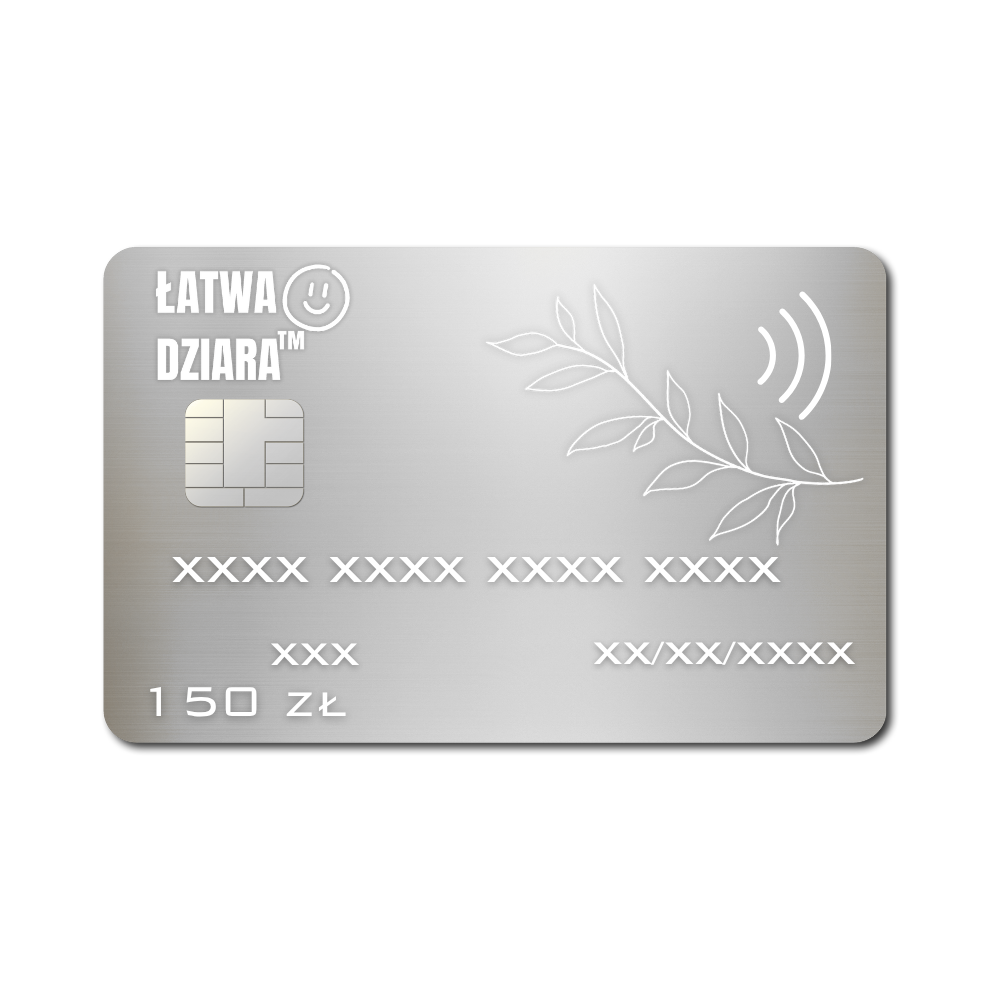 E- Karta Podarunkowa - ŁatwaDziara™