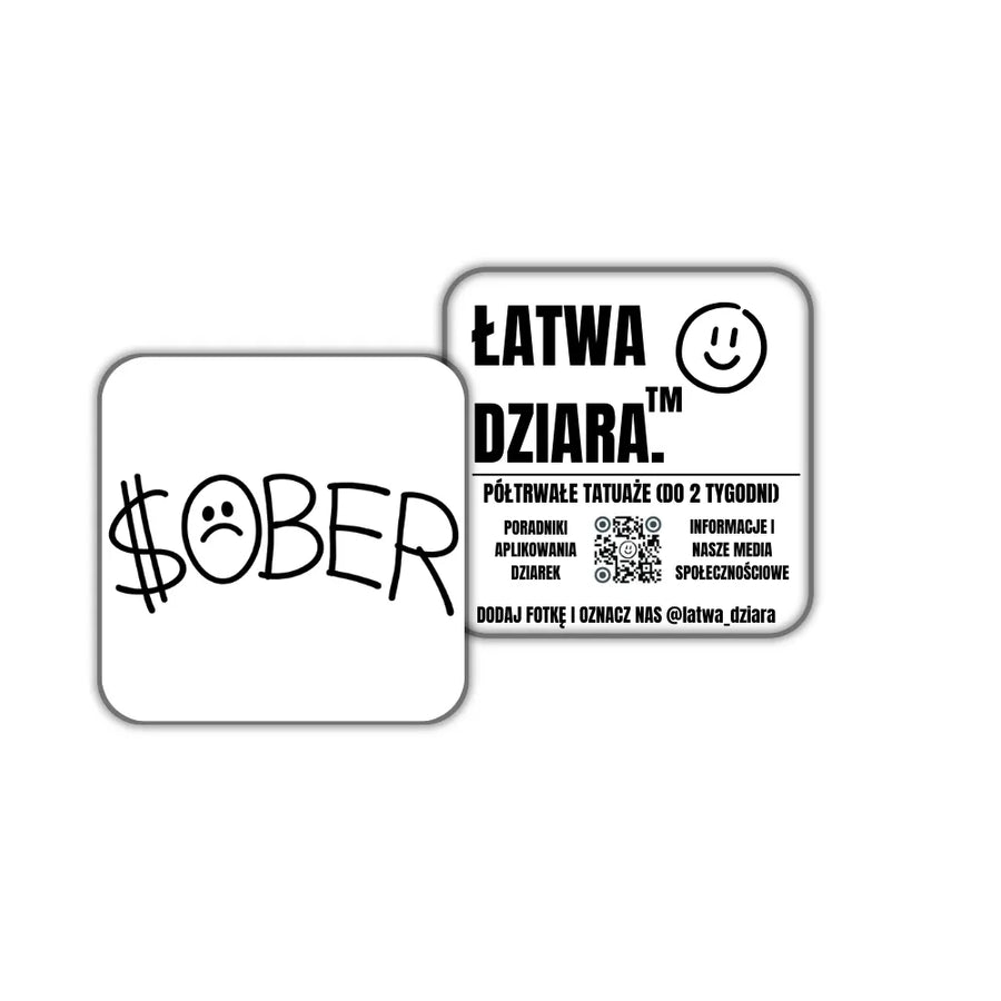 Trzeźwy - ŁatwaDziara™