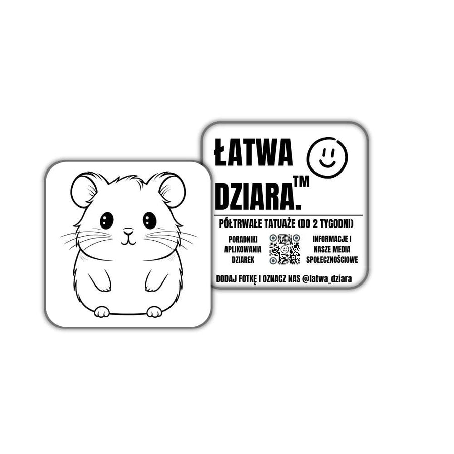 Słodki Chomiczek - ŁatwaDziara™