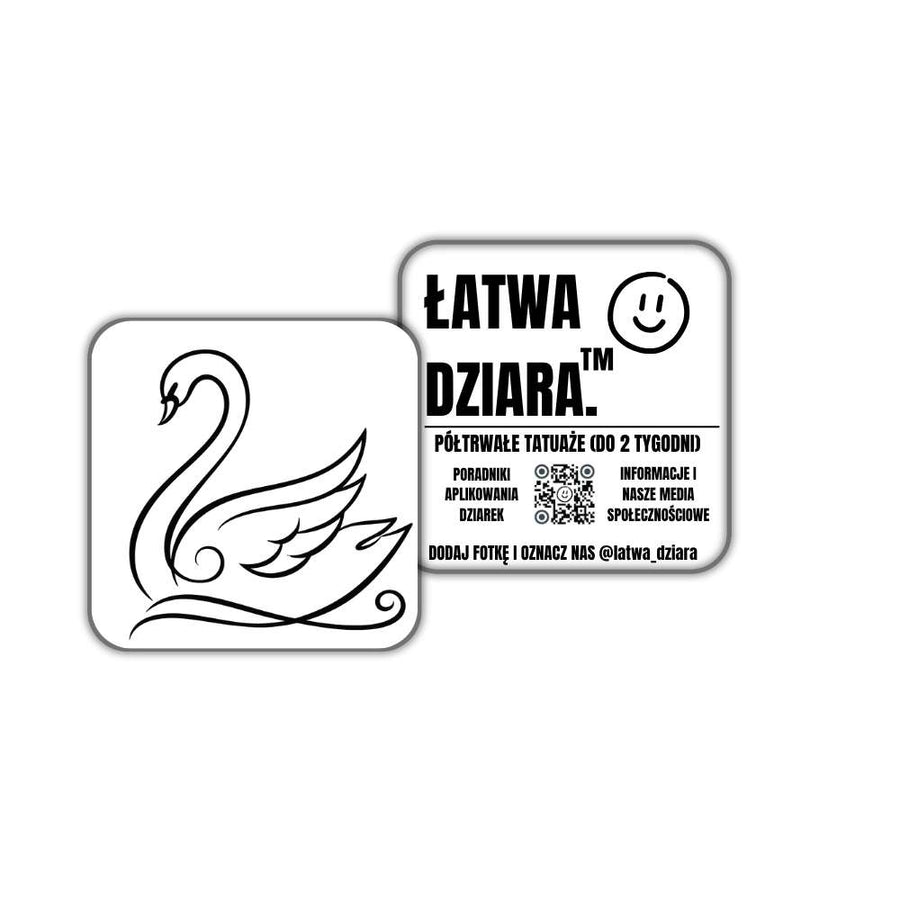 Łabędzia Elegancja - ŁatwaDziara™