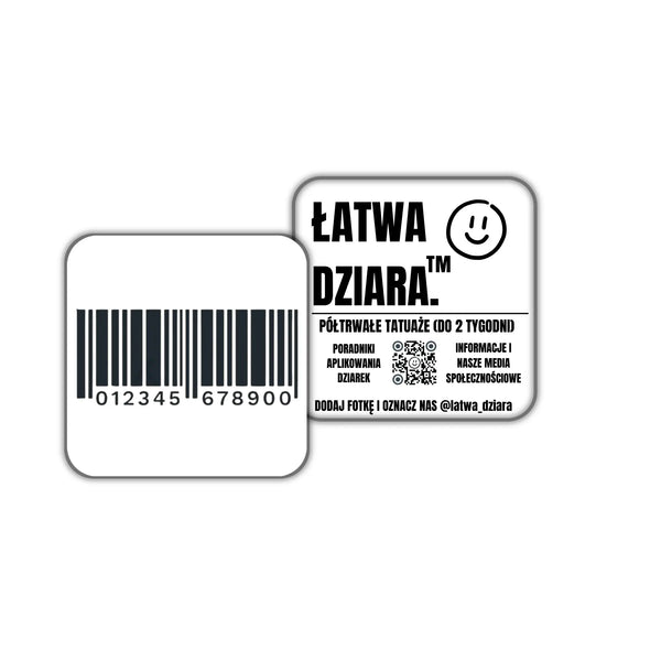 Kod kreskowy - ŁatwaDziara™