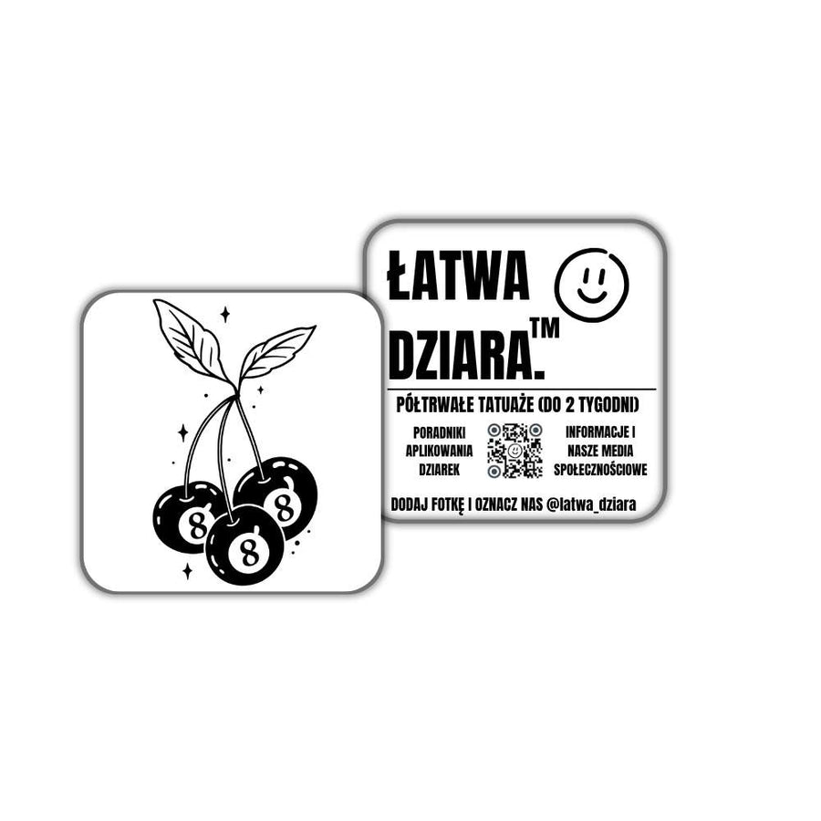 Szczęśliwe Wiśnie - ŁatwaDziara™