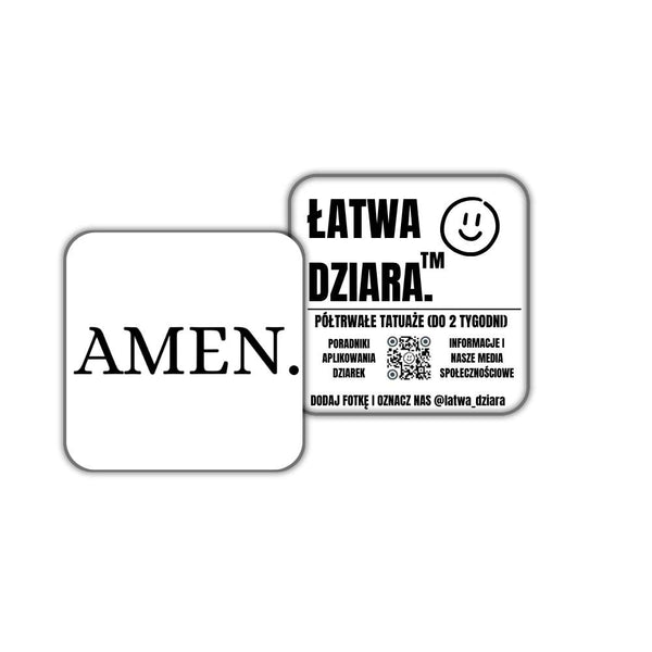 AMEN. - ŁatwaDziara™