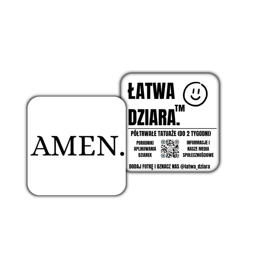 AMEN. - ŁatwaDziara™