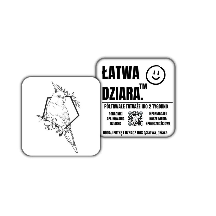 Egzotyczna Papuga - ŁatwaDziara™