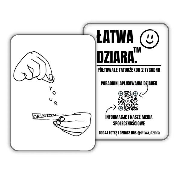 Twoja Opinia - ŁatwaDziara™