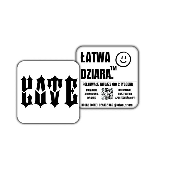 LOVE/HATE - ŁatwaDziara™