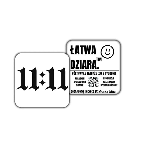 Znak godziny - ŁatwaDziara™