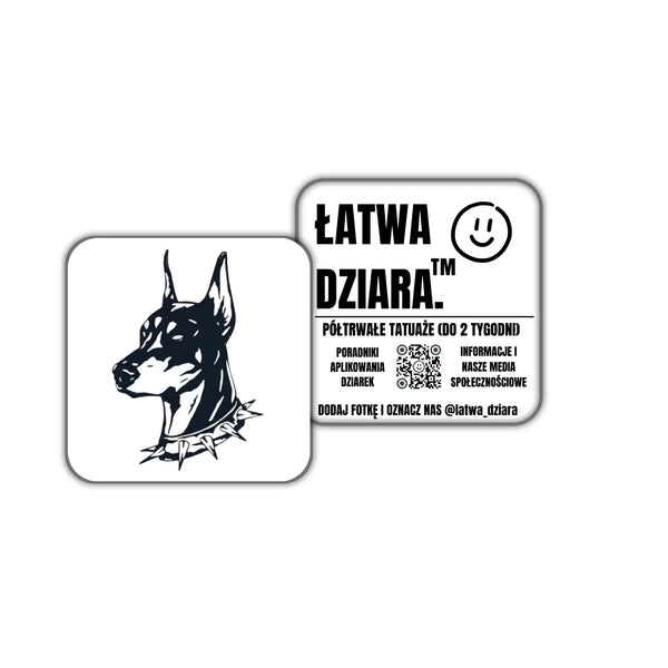 Doberman z Kolcami - ŁatwaDziara™
