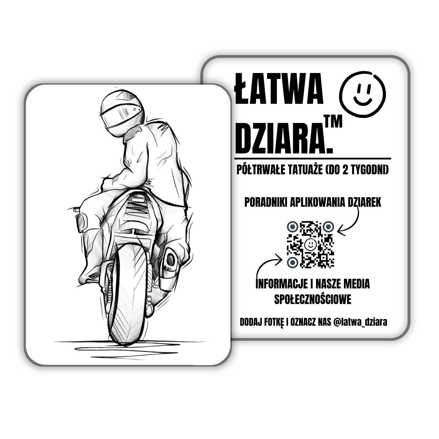 Motocyklowa Wolność - ŁatwaDziara™