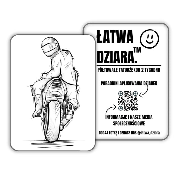 Motocyklowa Wolność - ŁatwaDziara™