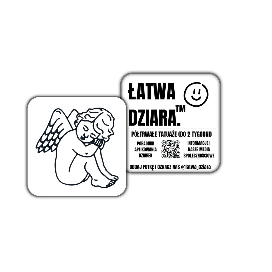 Śpiący Aniołek - ŁatwaDziara™